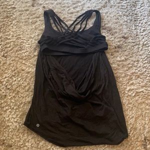 Strappy racerback Lululemon top